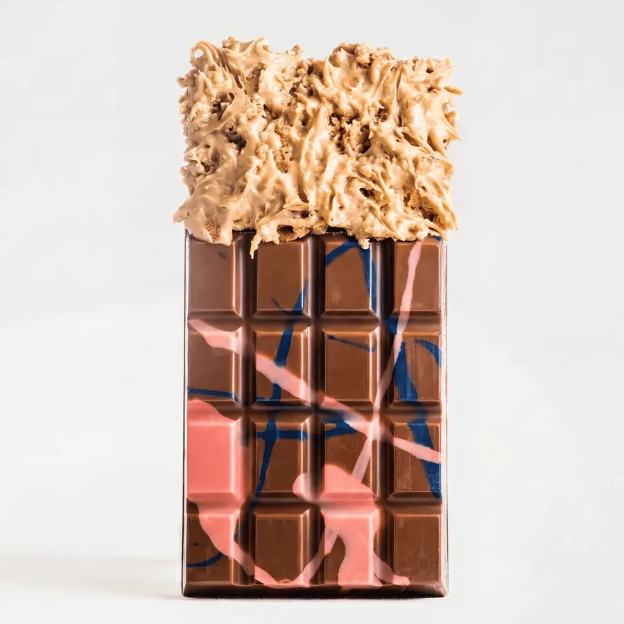 Baton Fudge z Masłem Orzechowym